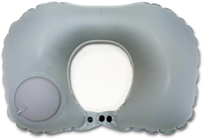 셀리빙 어디서든 에어 목베개, 그레이