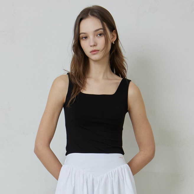 미치코런던 여성용 리버시블 슬리브리스 탑