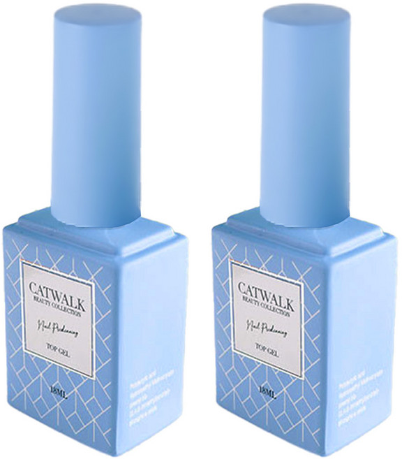 캣워크 탑 젤, 2개, 18ml