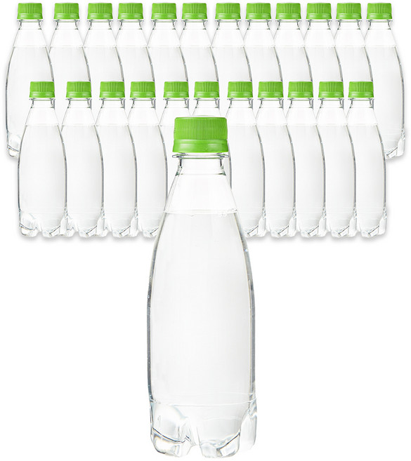 탐사 스파클링 그린애플 무라벨, 350ml, 24개