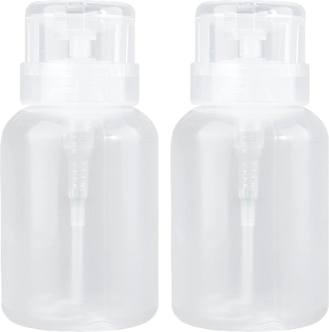 네일 디스펜서 리무버 공병 220ml, 2개, 투명