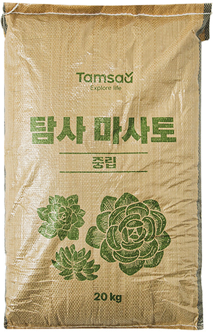 탐사 마사토 중립, 20kg, 1개
