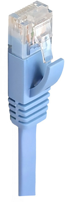 POLYWELL 寶利威爾 CAT6扁線高速網路線 RJ45 福祿克認證 PW15-W59-A207, 7m, 藍色, 1條