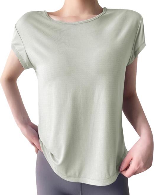 中性款 微孔透氣涼感科技運動罩衫