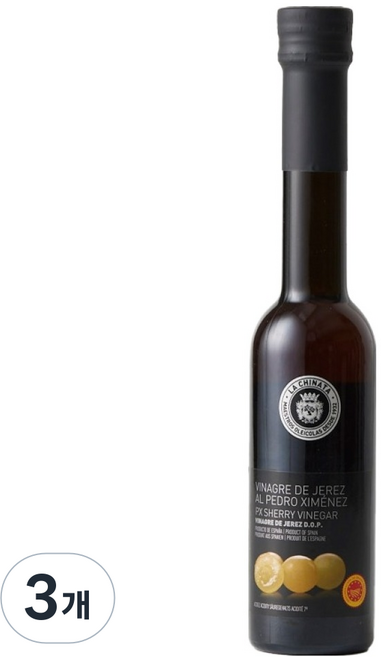 라치나타 피엑스 쉐리비니거, 270ml, 3개