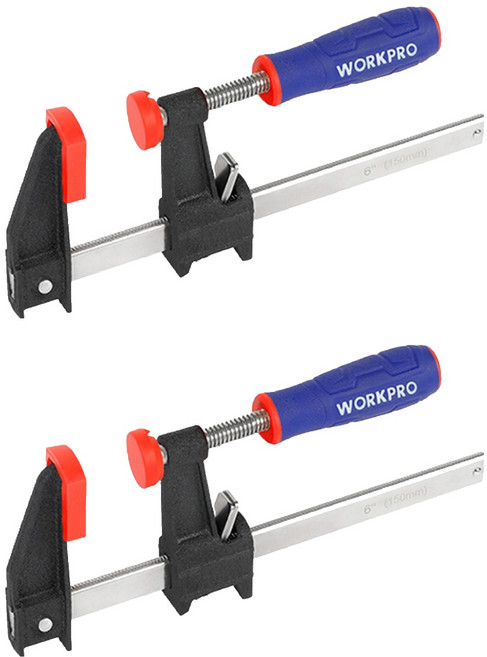 워크프로 고급 스틸퀵클램프 300mm WP232031, 2개