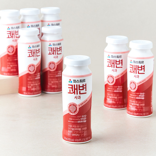 파스퇴르 쾌변 사과, 150ml, 4개입, 2개