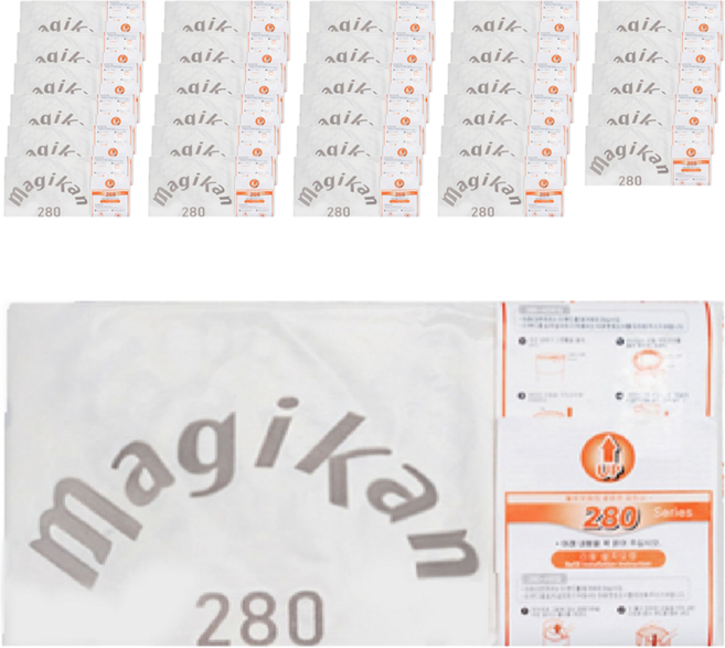 MAGIKAN Magic Roll 白色補充包, 27L, 30個