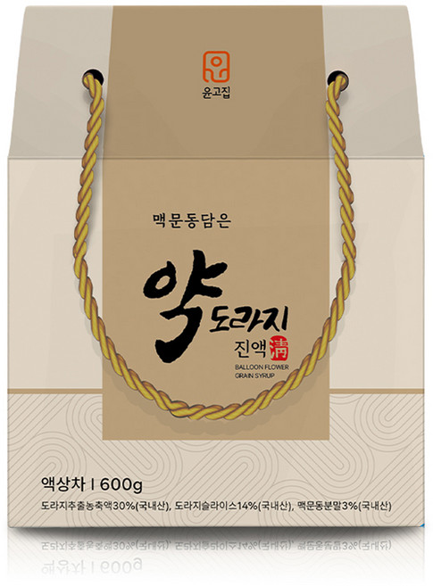 윤고집 맥문동담은 약도라지 진액 청, 600g, 1개, 1개입