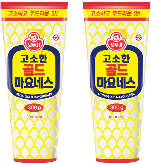 오뚜기 골드 마요네스, 300g, 2개