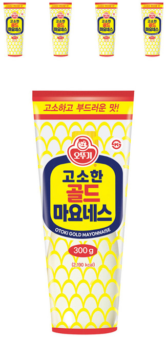 오뚜기 골드 마요네스, 300g, 5개