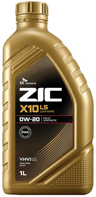지크 X10 LS 엔진오일, 1개, 0w20, 1L