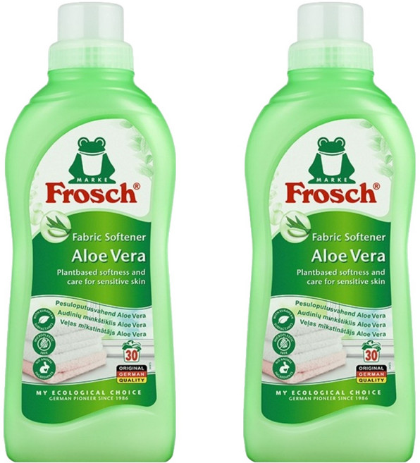 프로쉬 섬유유연제 알로에베라 본품, 750ml, 2개