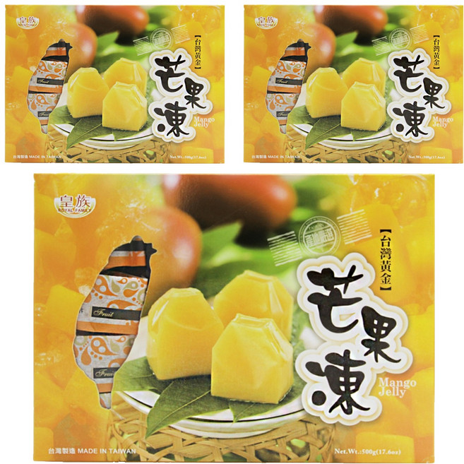 ROYAL FAMILY 皇族 芒果凍, 3盒, 500g