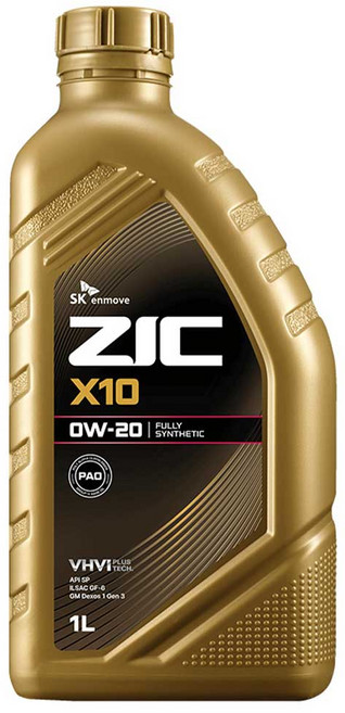 지크 X10 엔진오일, 1개, 0w20, 1L