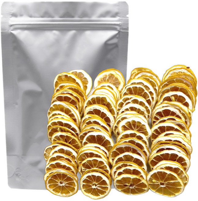 니칩내칩 건조과일 음료데코레이션 레몬칩 100p, 110g, 1개