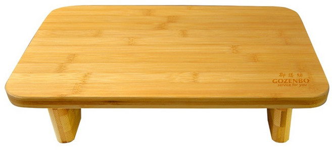 GOZENBO 御膳坊 高腳竹砧板, Natural Wood, 1個