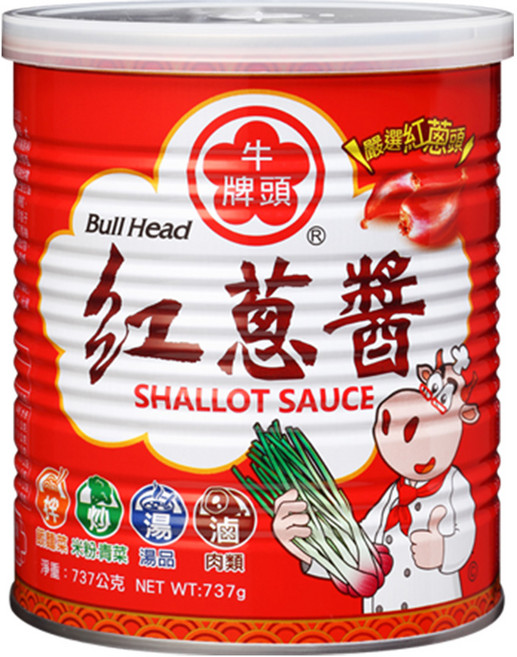 牛頭牌 紅蔥醬, 737g, 1罐