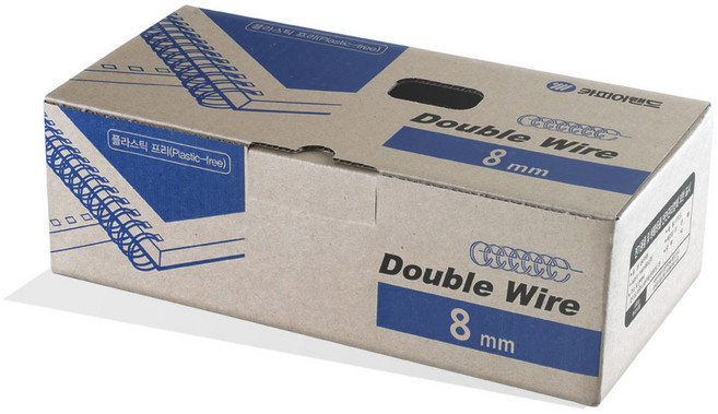 카피어랜드 3:1 와이어링, 8mm, 골드, 250개