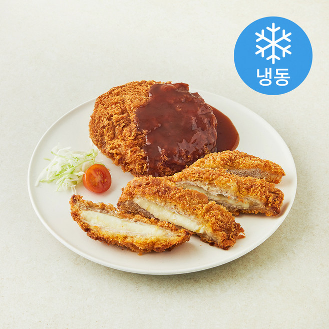 하늘푸드 치즈등심돈까스 (냉동), 230g, 5개