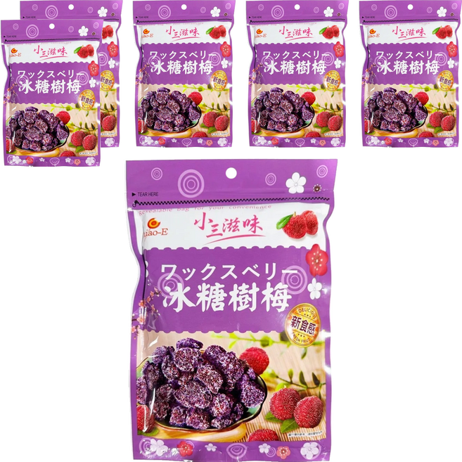 Chiao-E 巧益 小三滋味 冰糖樹梅, 170g, 6包