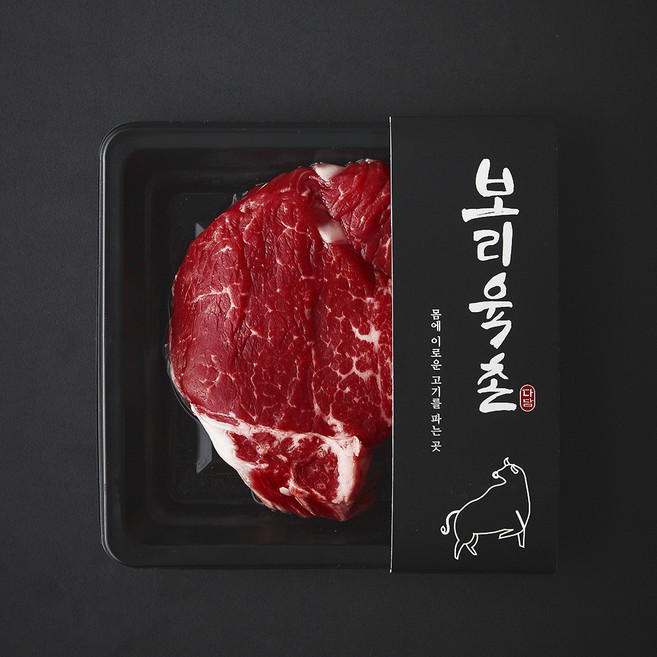 보리육촌 국내산 소고기 안심 2등급 (냉장), 200g, 1개