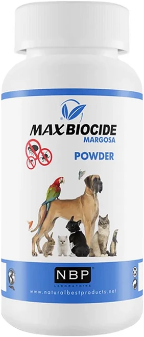 NBP LABORATOIRE 新型苦楝精油除蚤粉 100g, 白色, 1瓶