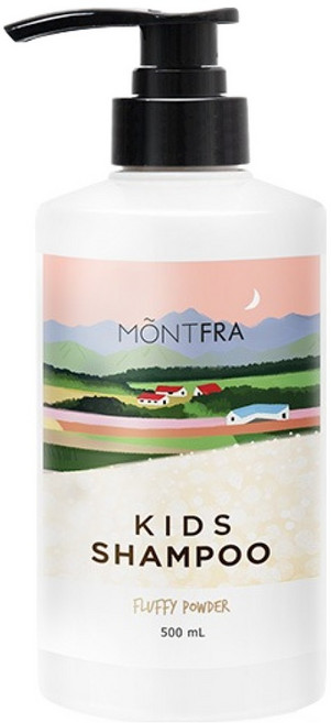몽프라 키즈 샴푸 플러피파우더, 1개, 500ml