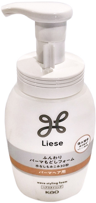 Liese 莉婕 蓬柔捲潤活泡沫 頭髮造型產品, 200ml, 1瓶