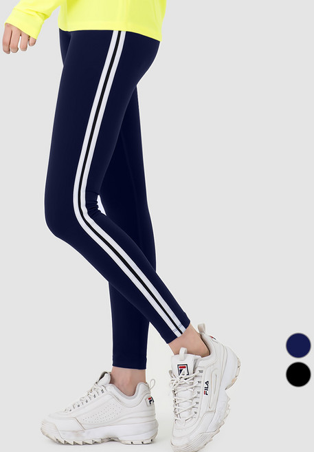 아르메데스 여성용 기능성 스포츠 9부 두줄 레깅스 AR301