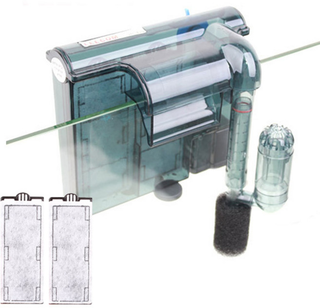 리컴 걸이식 여과기 HI430 + 리필 낱개 2개, 3W, 1세트