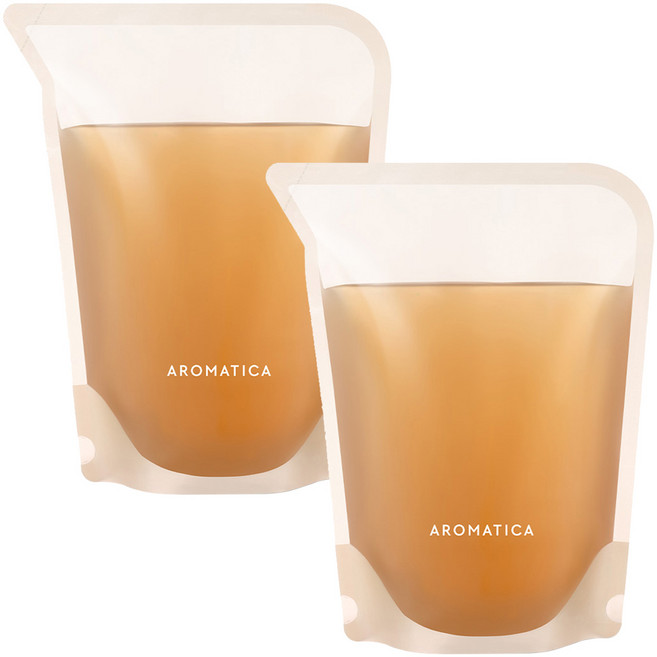 아로마티카 퀴노아 프로틴 샴푸 리필, 2개, 500ml