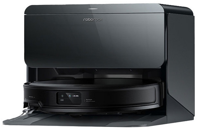 로보락 로봇청소기 S9 MaxV Slim 직배수 스테이션(S91COP+EWFD29HRR), 블랙