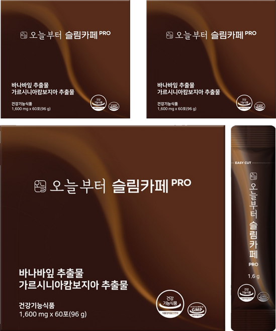 오늘부터 슬림카페PRO, 96g, 3개