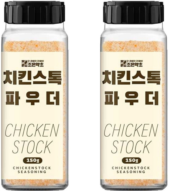 조은약초 치킨스톡 파우더, 2개, 150g