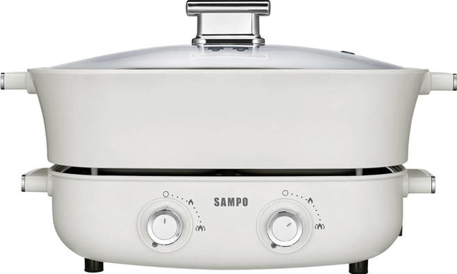 SAMPO聲寶 大容量雙調溫饗食鴛鴦鍋 5kg, TQ-LA65W