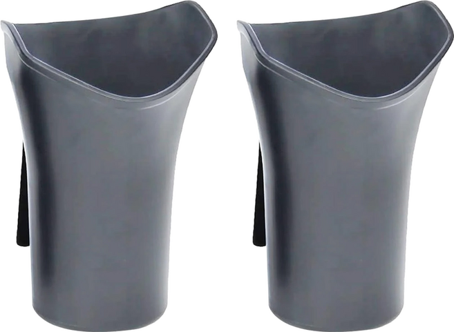 QIDINA 多功能車內放傘置物桶/傘桶, 黑色, 2個