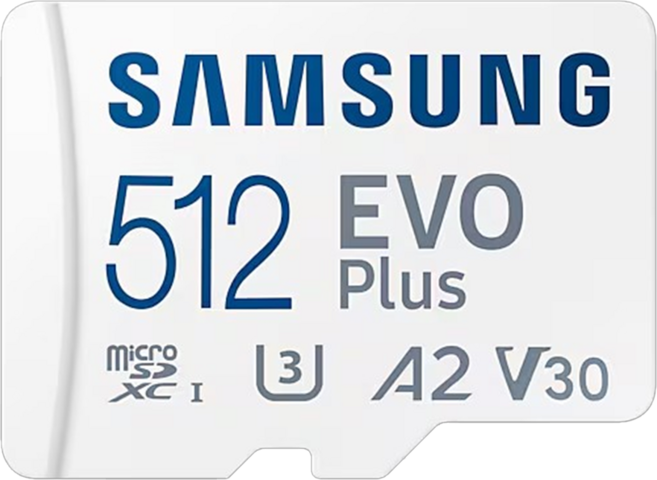 SAMSUNG 三星 EVO Plus microSDXC 記憶卡, 512GB, 1個