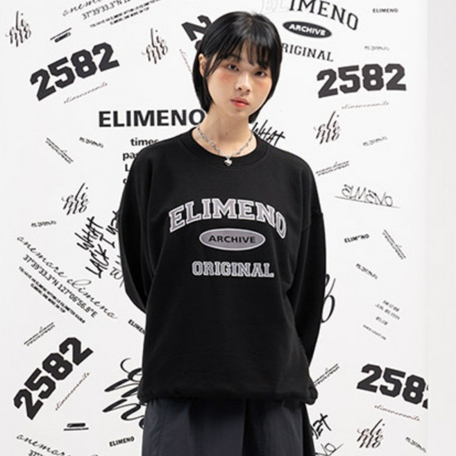 엘리메노 EL 오리지널 쭈리 맨투맨 티셔츠
