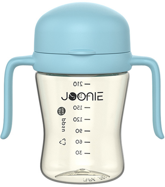 주니 유아용 자기주도컵 2세대, 210ml, 1개, 블루