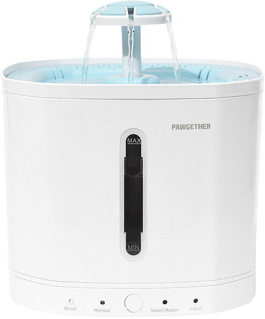 PAWGETHER 寵小到大 寵物智能飲水器 DRIP 1T (2.5L) 雷達感應 缺水斷電 三種工作模式 兩種出水模式, 白色, 1個