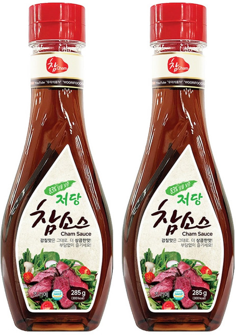 참 저당 참소스, 285g, 2개