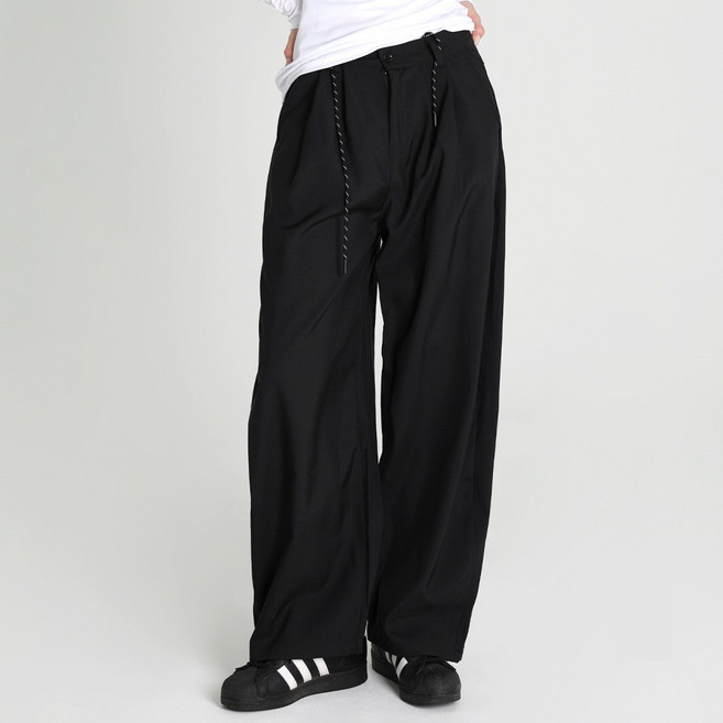 Dotif 女款繩索細褶寬褲 P26SS1-A2609