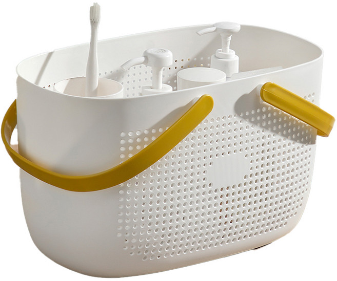 블랙메이드 물 빠지는 목욕 욕실 바구니 다용도 가방, 혼합색상