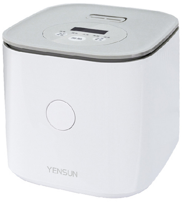 YENSUN 元山 4人份 陶瓷不沾塗層內鍋 可拆式內蓋 微電腦電子鍋 400W 110V 環形加熱盤 5級能源效率 白色 YS-5041RCM