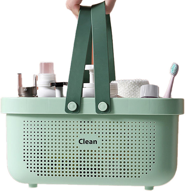 블루봄봄 물빠짐 다용도 바구니, 그린