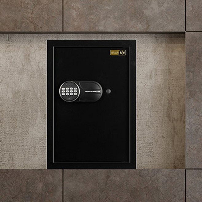 엘르시 디지털 키패드 금고 ELS-50H, 블랙