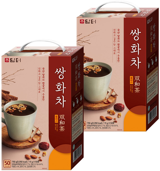 담터 쌍화차 플러스, 15g, 50개입, 2개