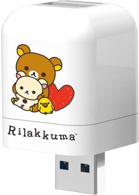 PhotoFast 銀箭資訊 拉拉熊 備份方塊 RRL-001, 2TB, 紅愛心款