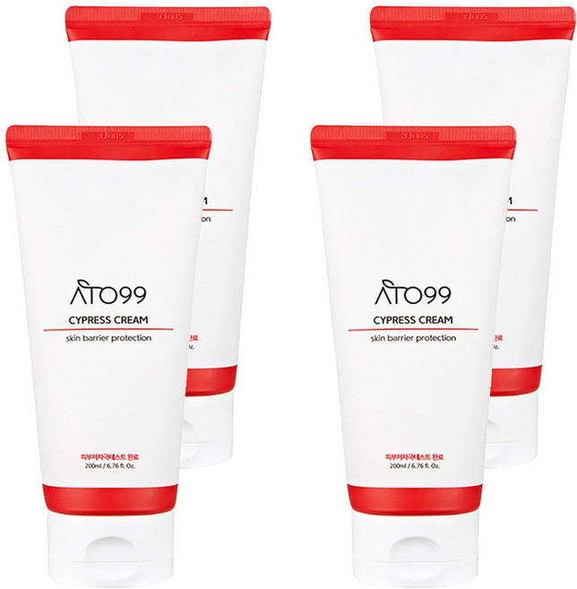 아토99 사이프러스 크림, 200ml, 4개